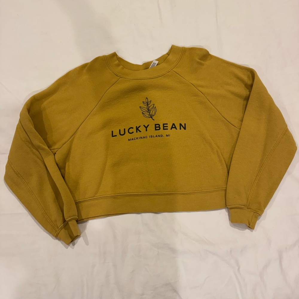 Lucky Bean Mustard Yellow Sweatshirt